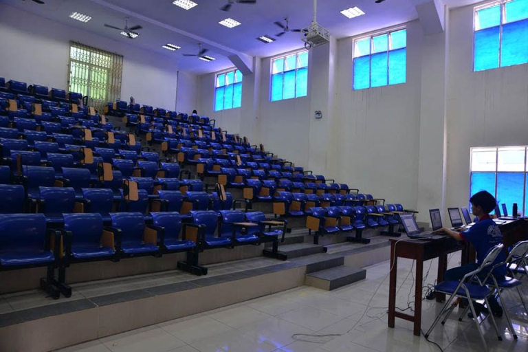 Giảng đường ở Đại học Sư Phạm TP.HCM