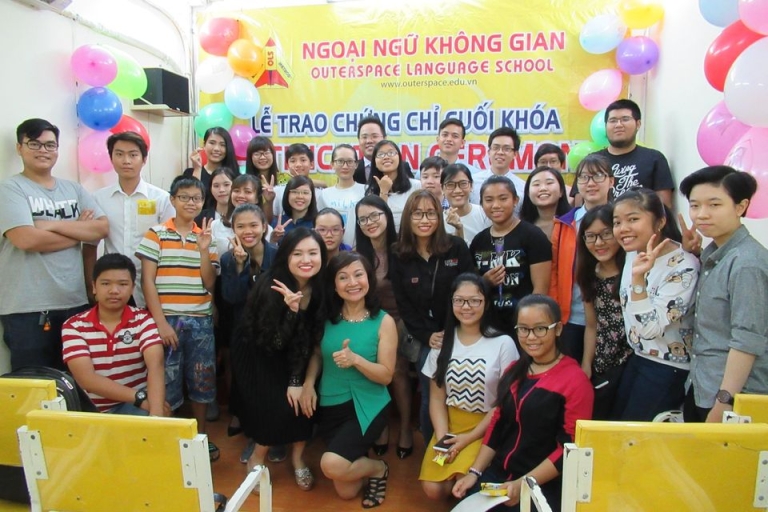 Ngoại ngữ Không gian được nhiều học viên tin tưởng và ủng hộ (Nguồn: outerspace)