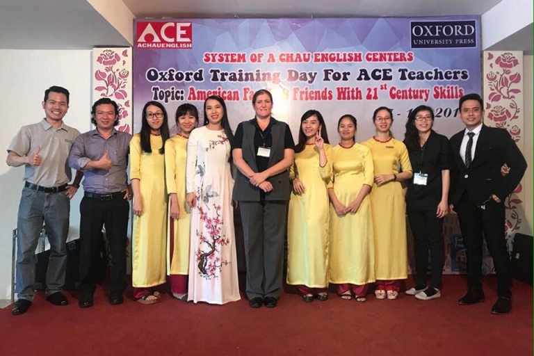 Đội ngũ giảng viên chuyên nghiệp và thân thiện tại Á Châu ACE (Nguồn: Anh ngữ Á Châu ACE)