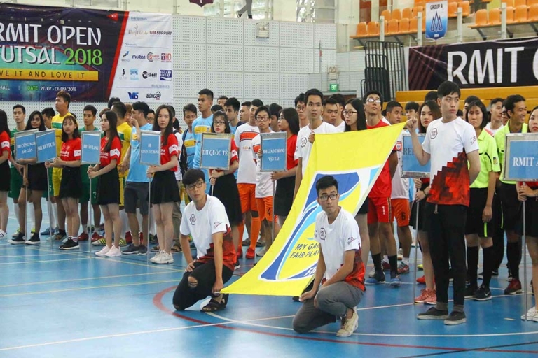 Ngày hội thao tại đại học RMIT