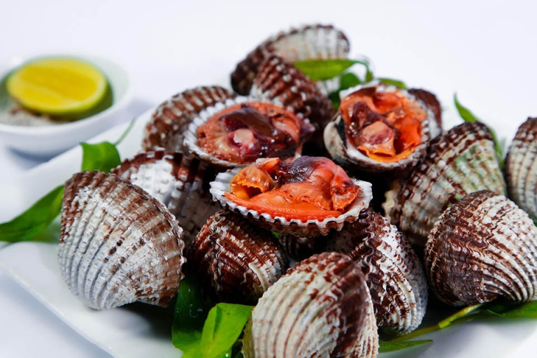 Blood cockle nghĩa là sò huyết