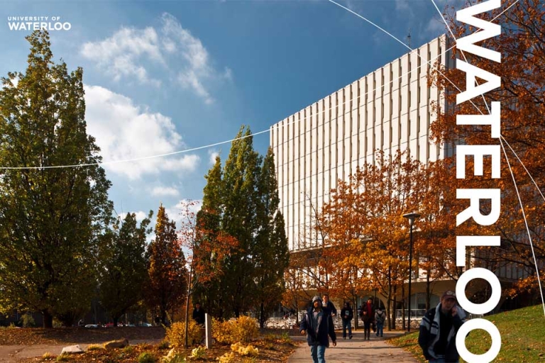 học bổng du học Canada sau đại học, trường đại học Waterloo