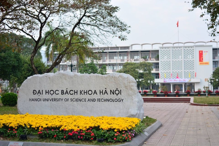 Khuôn viên trường ĐH Bách khoa HN (Nguồn: Tuyển sinh ĐH Bách khoa HN)