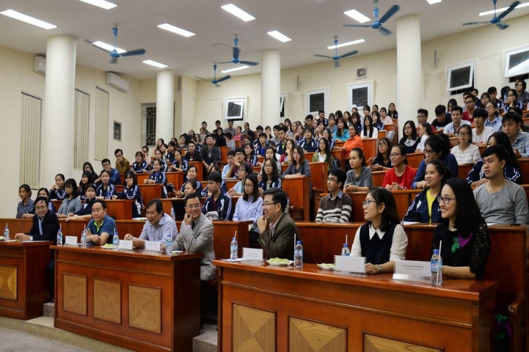 Một buổi tọa đàm của Khoa Luật (Nguồn: Khoa Luật)