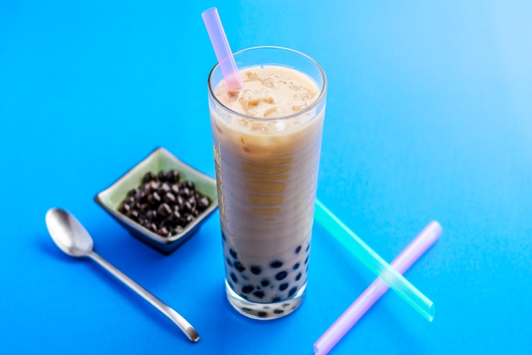 “Bubble tea” nghĩa là trà sữa trân châu