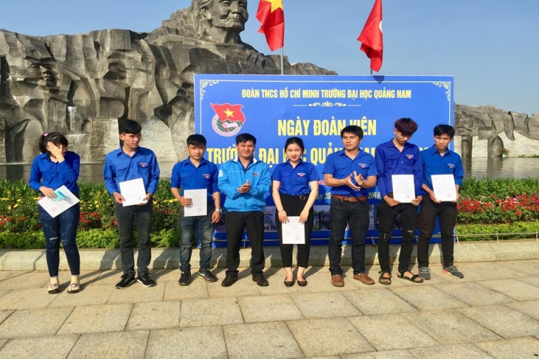Đoàn thanh niên Đại học Quảng Nam (Nguồn: Đại học Quảng Nam)