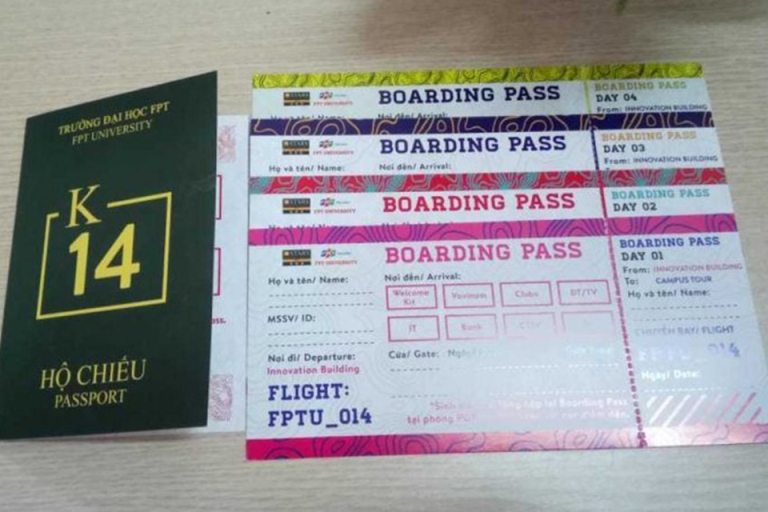 Hộ chiếu và Boarding Pass đầy màu sắc của thần dân FPT