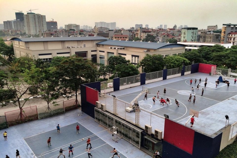 Một góc Đại học Thăng Long nhìn từ trên cao