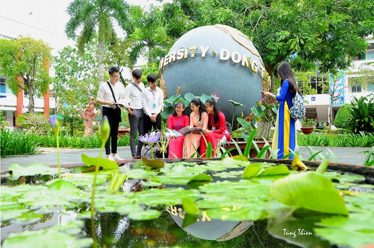 Khuôn viên Đại học Đồng Tháp