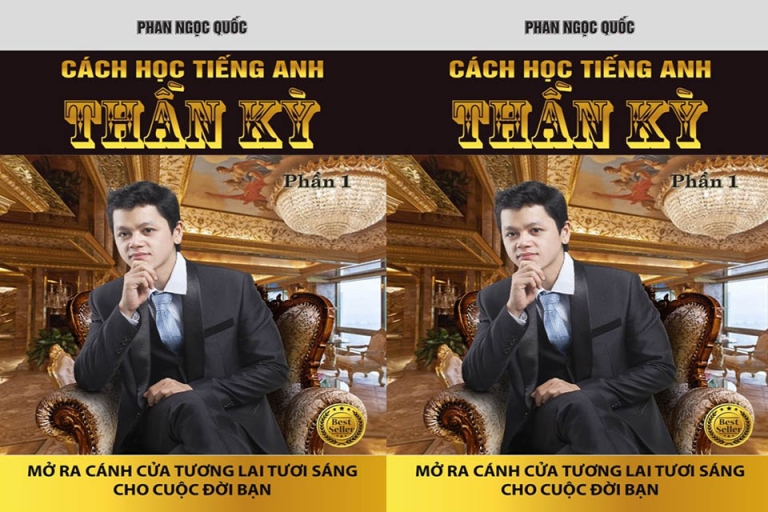 Tác giả Phan Ngọc Quốc và cuốn sách