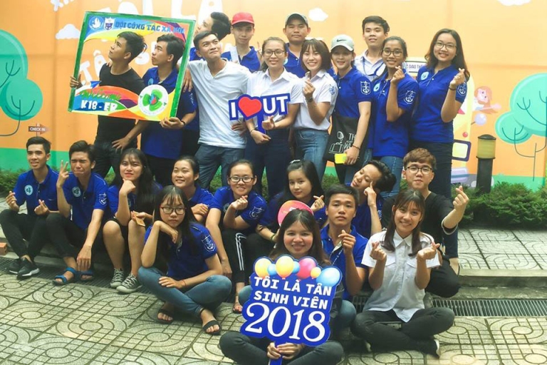 Trai xinh, gái đẹp của CLB Công tác xã hội ĐH GTVT TPHCM