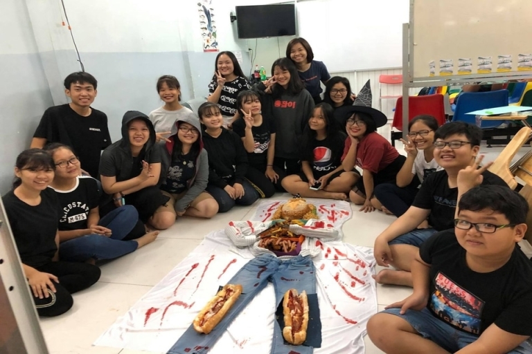 Một buổi sinh hoạt của các học viên EVAC