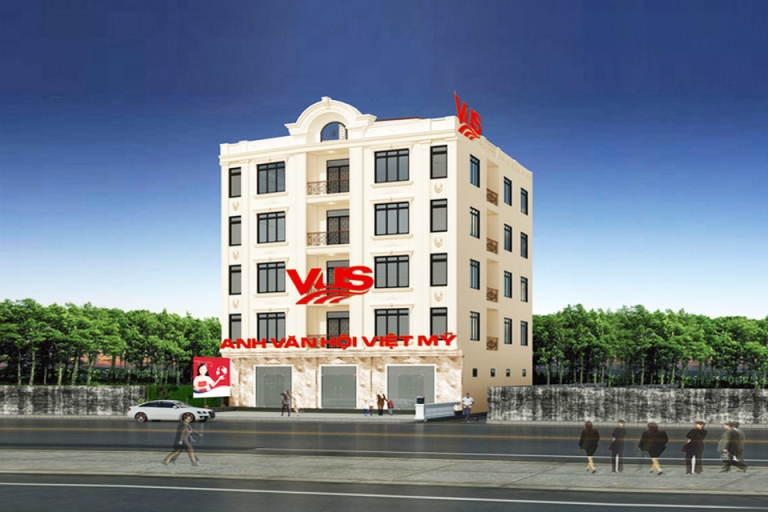 Hình ảnh phối cảnh mặt tiền của cơ sở VUS Bình Dương 2 (Nguồn: VUS)