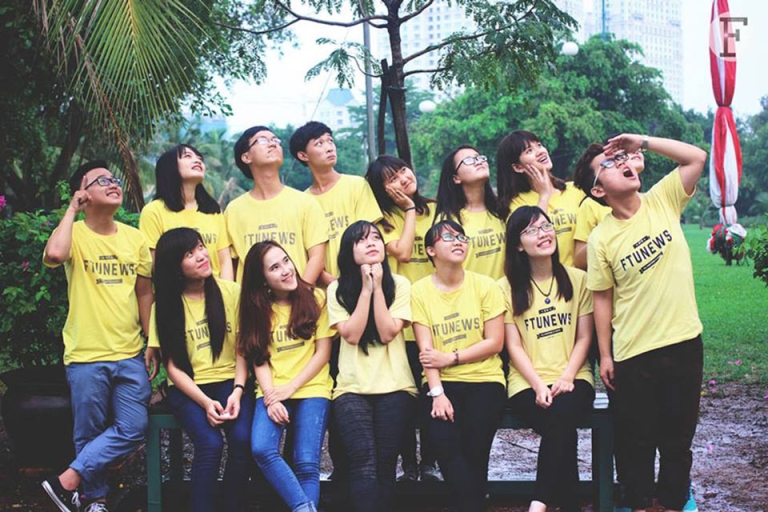 Các thành viên năng động, nhiệt huyết của CLB Truyền thông