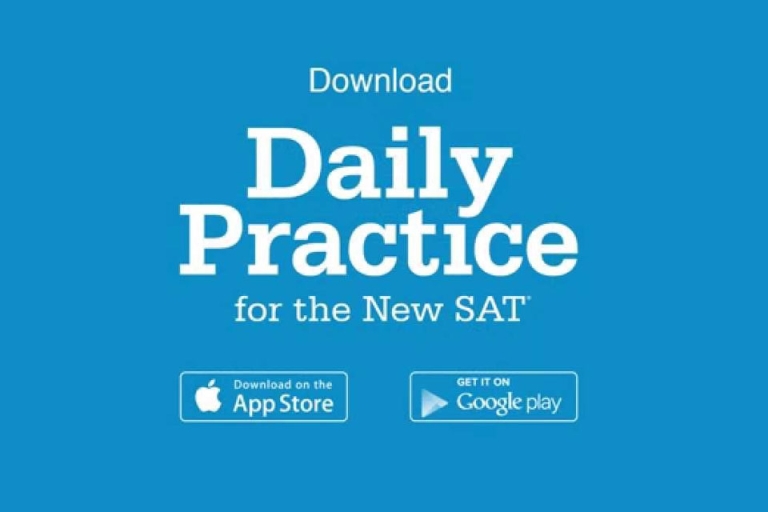 Điểm vượt trội của app này nắm ở chức năng Scan and Scoring (Nguồn: Daily Practice for the New SAT)