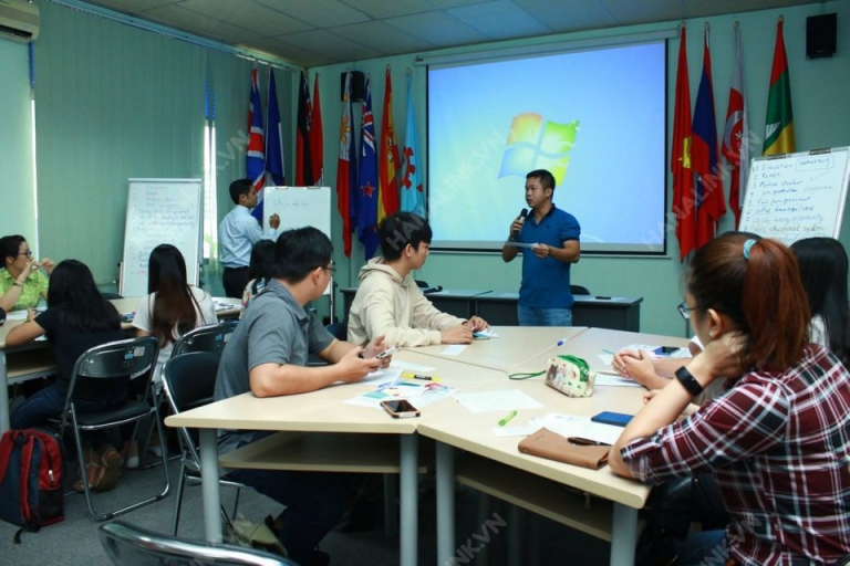 Hình ảnh lớp học tại Trung tâm SEAMEO RETRAC