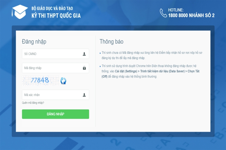 Thí sinh hãy truy cập vào website chính thức của Bộ Giáo dục & Đào tạo để cập nhật kết quả nhanh và chuẩn xác nhé! (Nguồn: tintuckiengiang)