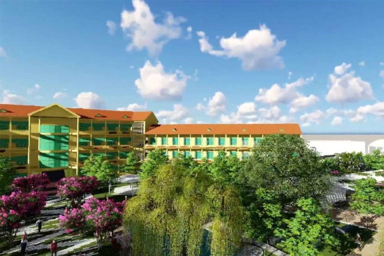Cận cảnh ngôi trường Đại học Bách Khoa Đà Nẵng (Nguồn: ĐH Bách Khoa Đà Nẵng)