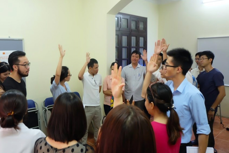 Aroma là một trong những trung tâm tiếng Anh dành riêng cho người đi làm (Nguồn: aroma)