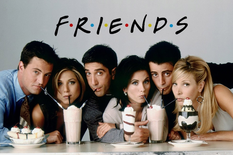 Friends là một ứng cử viên nặng ký cho việc luyện tiếng Anh giao tiếp (Nguồn: tvnz)