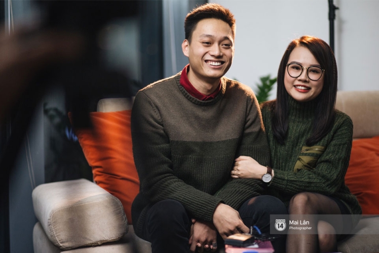 YouTuber Nhật Anh Trắng và vợ (Nguồn: Kenh14)