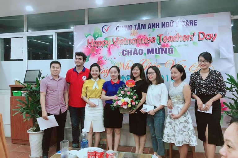 Lễ tri ân các thầy cô giáo tại Anh ngữ VICARE