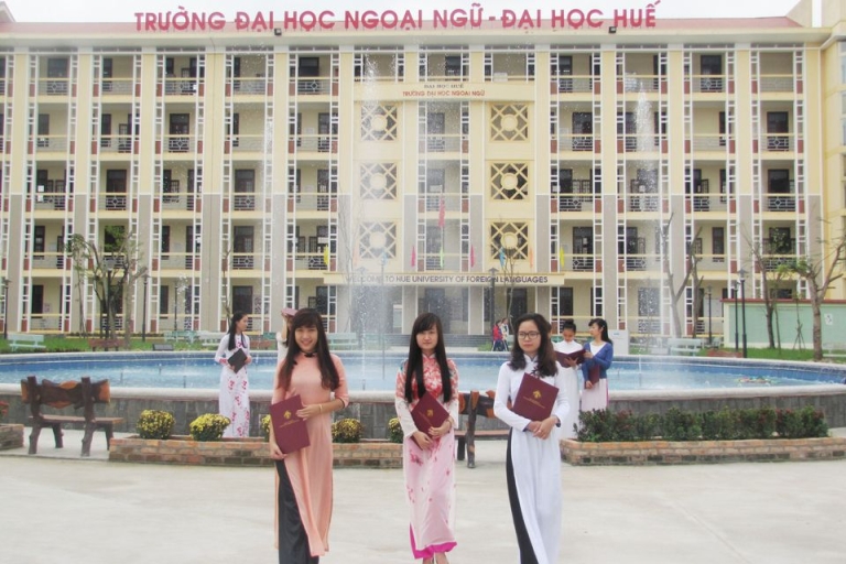 Học ngành Ngôn ngữ Anh tại Đại học Ngoại ngữ - Đại học Huế (Nguồn: Dân trí)