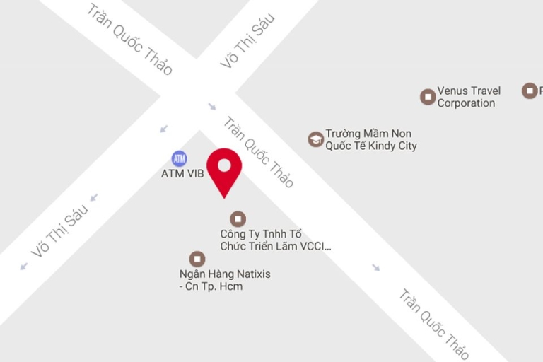 Hình ảnh chỉ dẫn địa chỉ cơ sở 1 của CEFALT