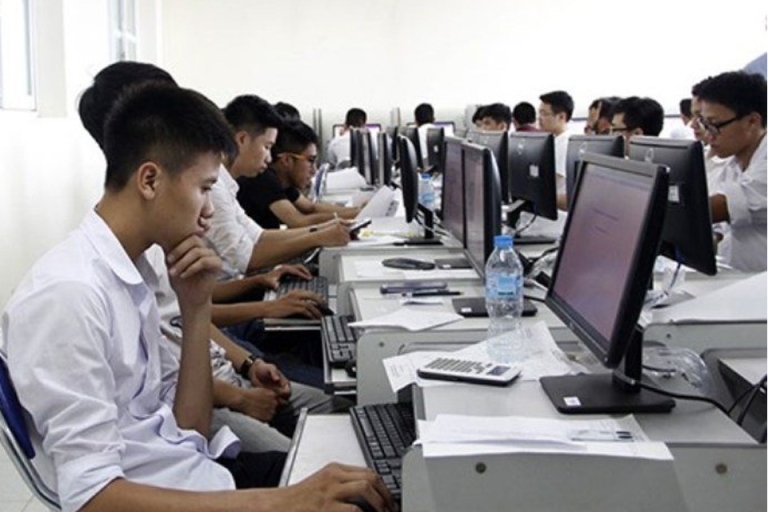 Phòng học hiện đại của trường (Nguồn:vtc)