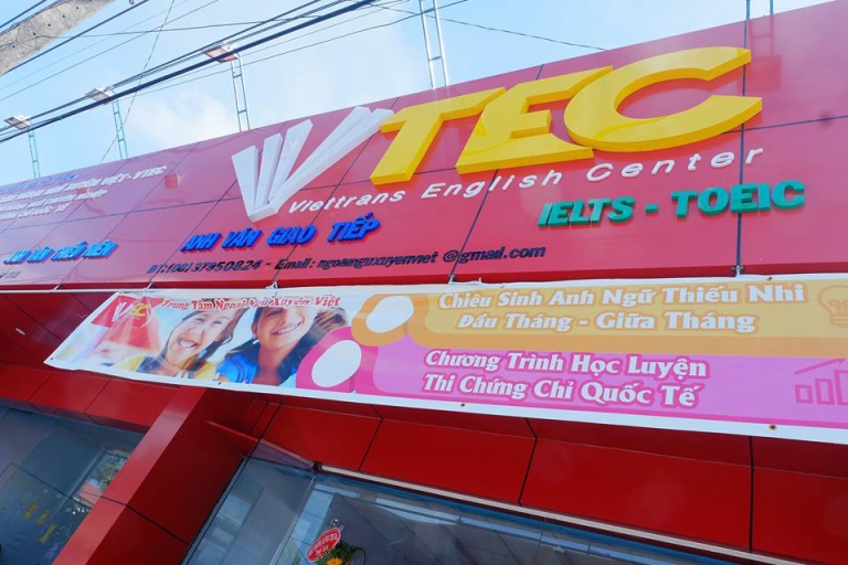Cơ sở trung tâm Ngoại ngữ Xuyên Việt tại Củ Chi