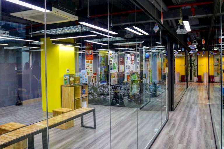Hình ảnh không gian học tập tại FPT Arena
