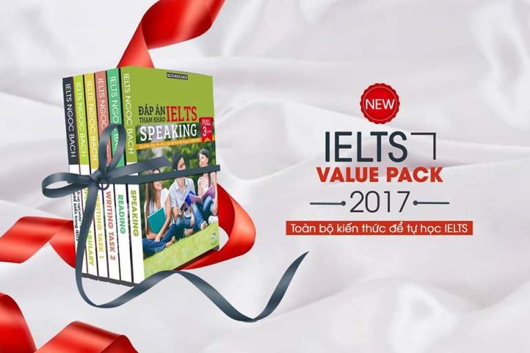 Bộ sách IELTS Ngọc Bách cơ bản gồm có 6 cuốn giúp người học rèn luyện 4 kỹ năng Anh ngữ