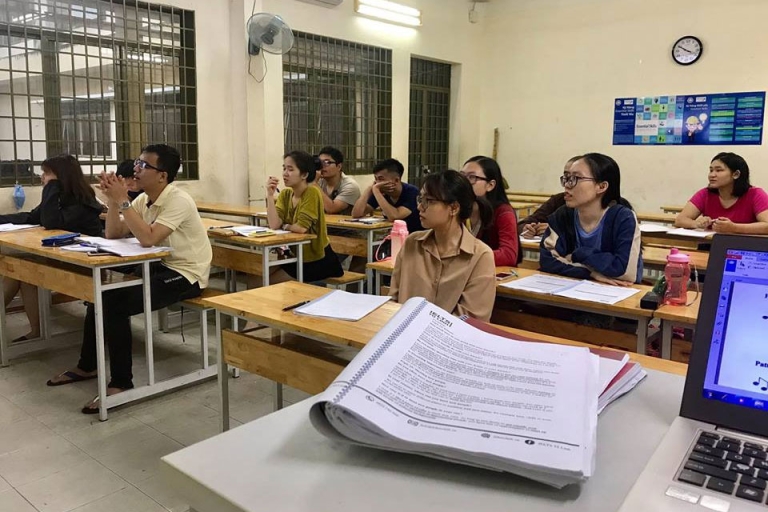 Lớp học thu hút đông đảo học viên