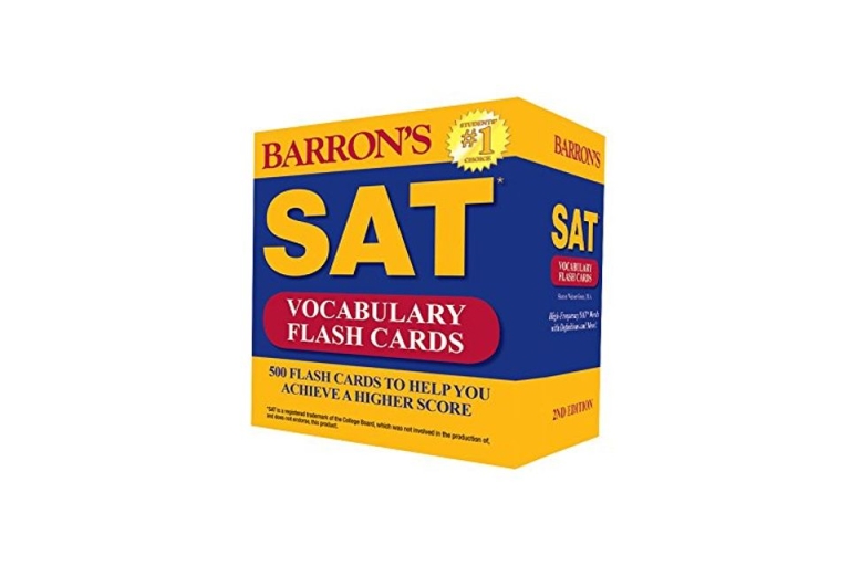 Barron’s SAT Vocabulary Flashcards là tài liệu ôn thi SAT hiệu quả