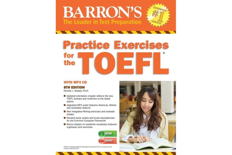 Cuốn sách hữu ích cho bạn trong việc luyện thi TOEFL