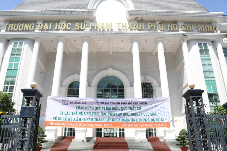 Cận cảnh trường Đại học Sư phạm TP.HCM