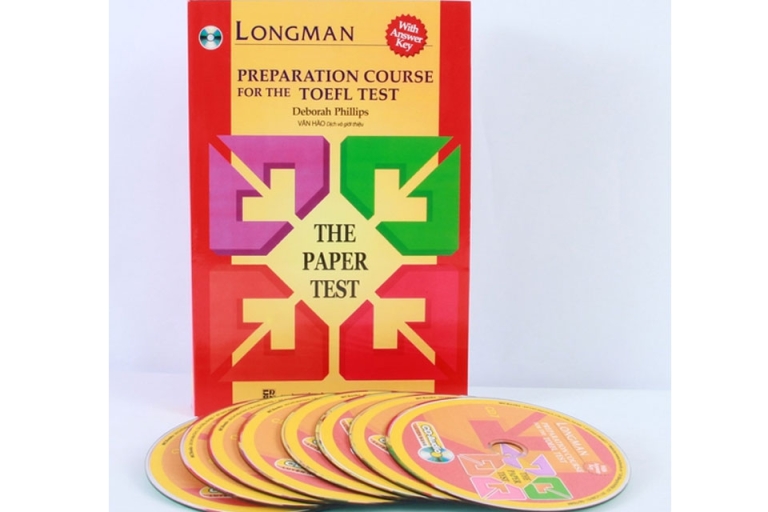 Longman Preparation Course for the TOEFL Test có phần đọc và nghe khá đơn giản (Nguồn: muachung)