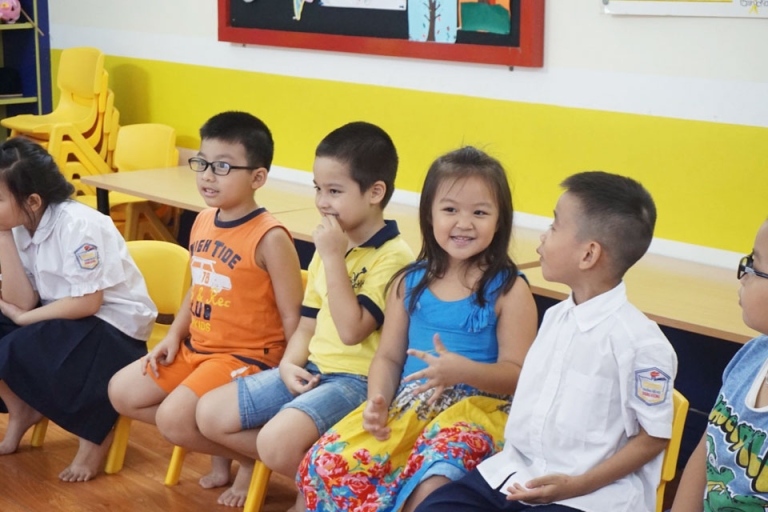 Phần hỏi – đáp theo nhiều chủ đề là nội dung quan trọng trong bài thi tiếng Anh lớp 4