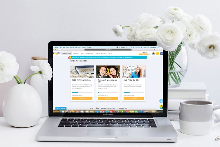 Khóa học tiếng Anh online toàn diện cùng Elight (Nguồn: elight)