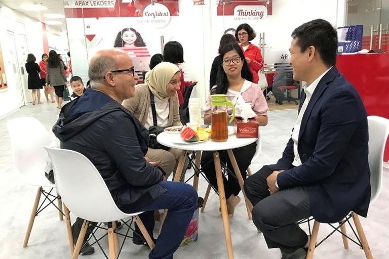 Môi trường đa văn hóa tại đây là cơ hội để trẻ làm quen và thích ứng với việc trở thành công dân toàn cầu