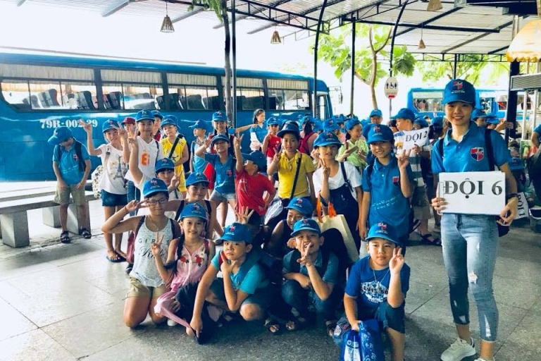 Buổi ngoại khóa của các bé tại trung tâm tiếng Anh Đại Dương Xanh