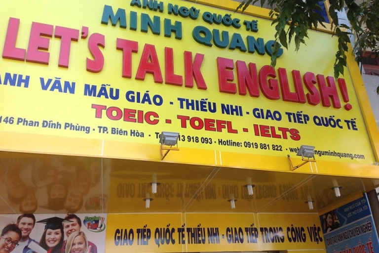 Anh ngữ Let’s Talk có nhiều khóa học tiếng Anh đáp ứng nhu cầu của đa dạng người học (Nguồn: tieng-nhat)