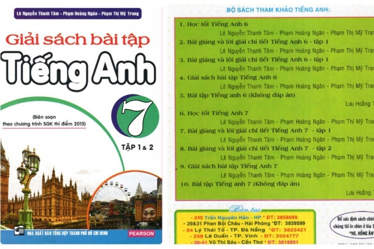 Giải sách bài tập tiếng Anh 7 được biên soạn theo chương trình thí điểm 2015