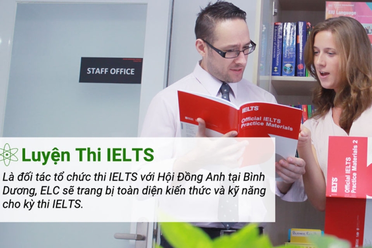 ELC trung tâm luyện thi IELTS dành cho mọi trình độ (Nguồn: elc)
