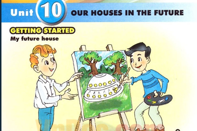 Chủ đề trong Unit 10 sẽ kích thích trí tưởng tượng phong phú của các em học sinh