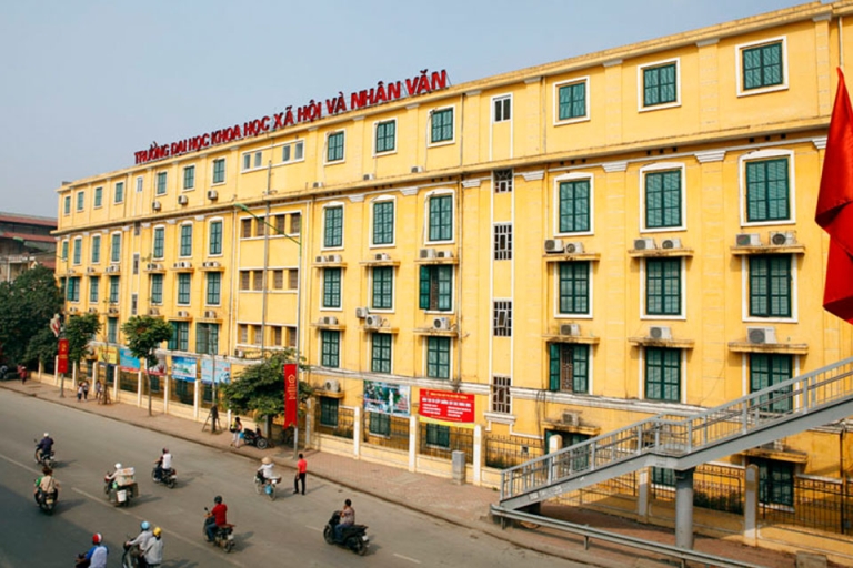 Đại học Khoa học Xã hội và Nhân văn – một trong những ngôi trường có tiếng tại thủ đô (Nguồn: Tuyển sinh ĐHQGHN)