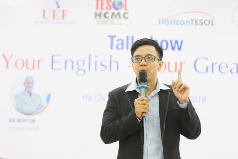 Thầy giáo 9X Nguyễn Thái Dương - người sáng lập trung tâm Anh ngữ Speak Only