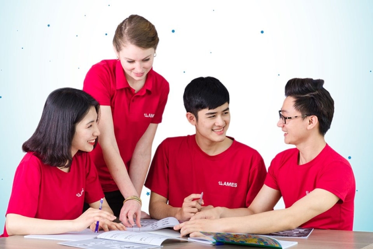 Mô hình Active English tại AMES giúp học viên giao tiếp tiếng Anh linh hoạt