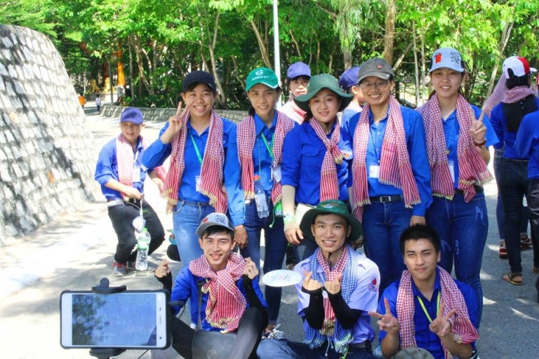 Các bạn sinh viên Đại học Nông Lâm hào hứng tham gia buổi tập huấn thành viên của CLB Cán bộ Đoàn Ngôi Sao Xanh nhiệm kỳ XVI (Nguồn: CLB Cán Bộ Đoàn Ngôi Sao Xanh)
