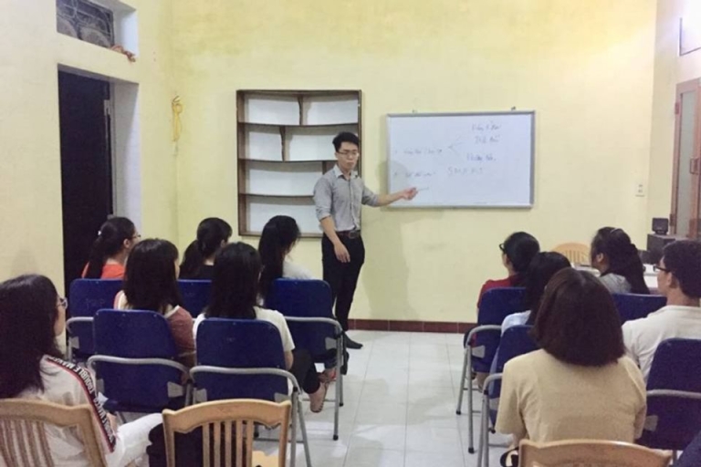 Lớp học tại Rice English